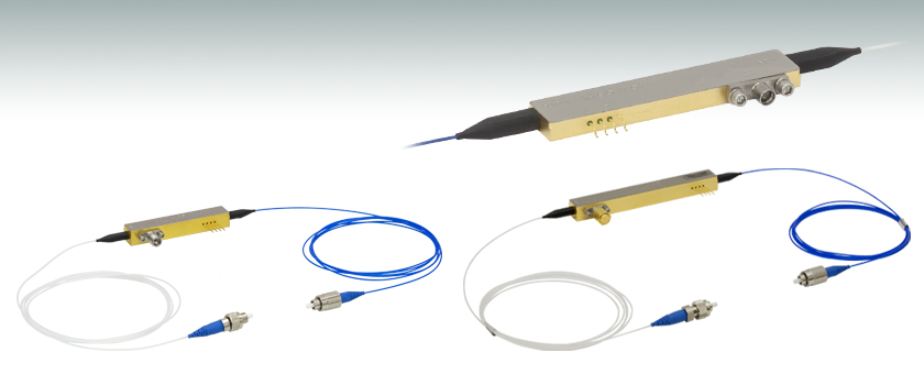 Lithium Niobate Electro Optic Modulators Fiber Coupled 1260 Nm 1625 Nm